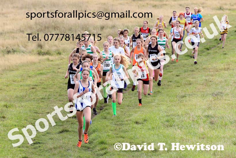 Girls under-15s, 2022 Start Fitness NEHL, Wrekenton. Photo: David T. Hewitson/Sports for All Pics